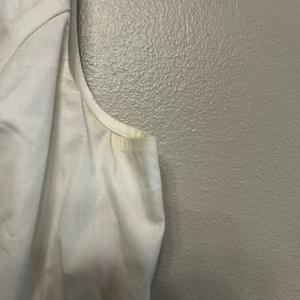 Bailey Blue Classic Mini White Dress Tie Front Detail Size Medium Sailor Summer - Picture 11 of 11